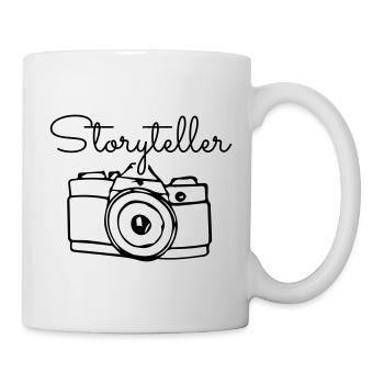 Storyteller Camera Photography - Tasse - Weiß - Rechts