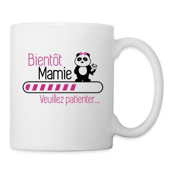 Bientôt mamie - Future grand-mère - Mug blanc - blanc - Droite
