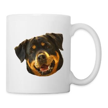 Rottweiler - Mug blanc - blanc - Droite