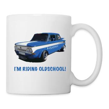 I´m Riding Oldschool 2 - Tasse - Weiß - Rechts