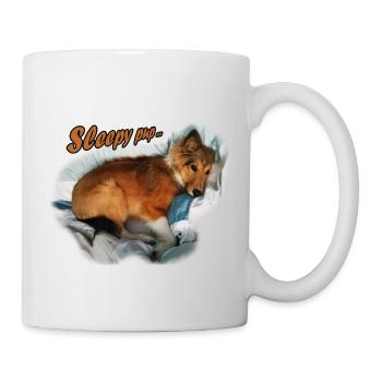 SleepyPup - Tasse - Weiß - Rechts