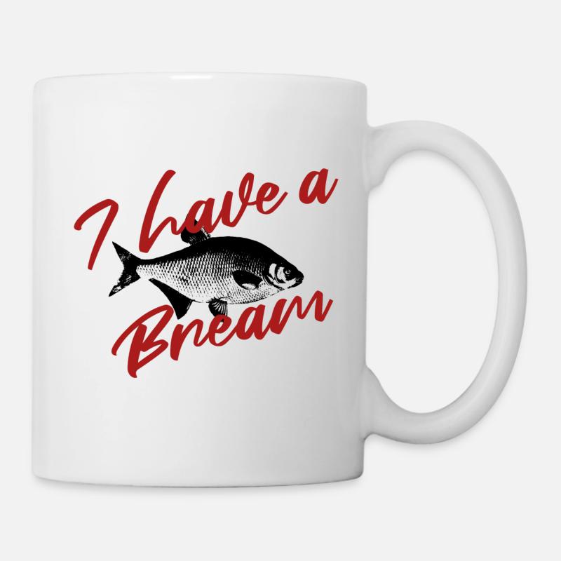 Bream Bream Lead J’ai une Brème - Mug blanc - blanc