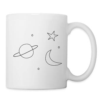 Universum. - Tasse - Weiß - Rechts