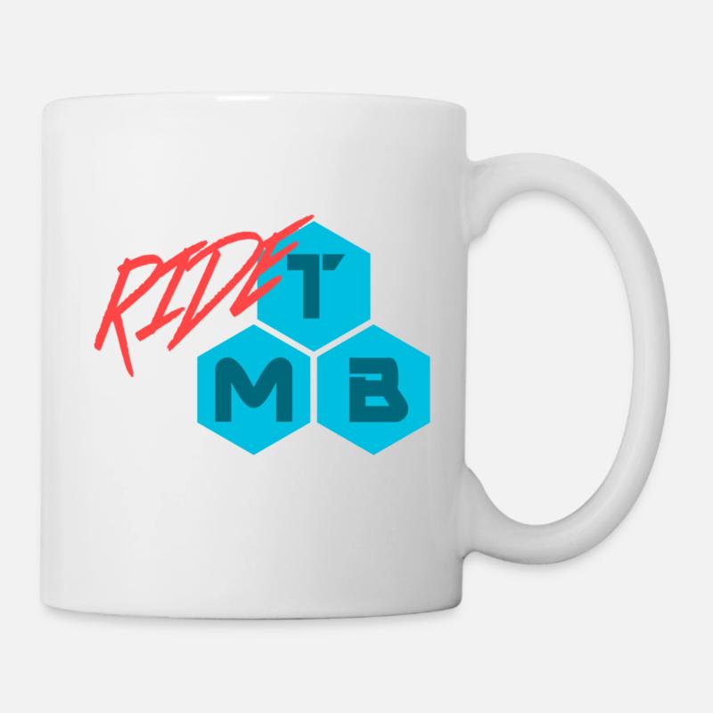 RIDE MTB - Tasse - Weiß