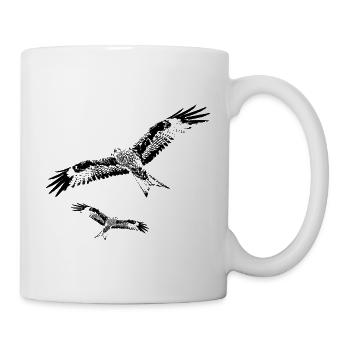 Rotmilan Milvus Milvus Red Kite - Mug - white - Right
