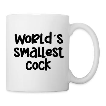 Le plus petit coq du monde - Mug blanc - blanc - Droite