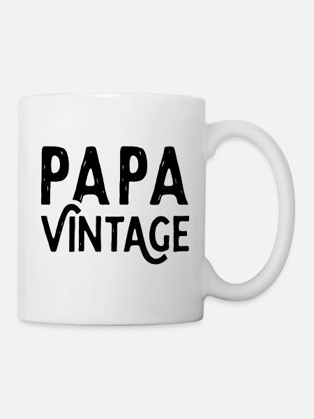 Vintage Dad - Mug - white