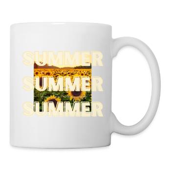 Summer - Tasse - Weiß - Rechts