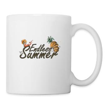Endless Summer Motif - ideal for summer holidays - Mug - white - Right