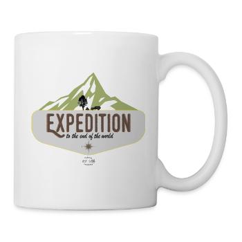 Expeditionswelt - Tasse - Weiß - Rechts