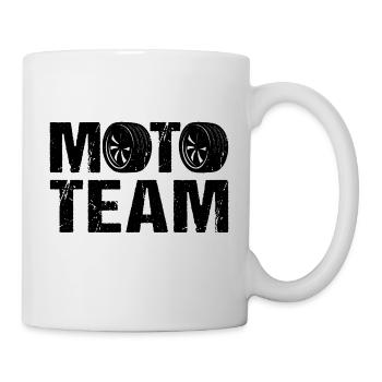 Moto Team Motorcycle Motorsport - Mug blanc - blanc - Droite