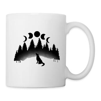 Wolf Moon - Mug - white - Right