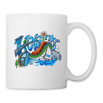 HELSINKI FRESH SUMMER DRAWING - See 165 products - Mug - white - Right