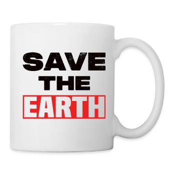 Save The Earth - Mug - white - Right