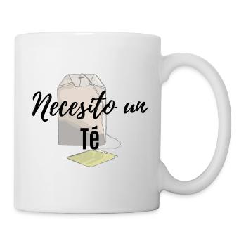 Necesito un té - Mug blanc - blanc - Droite