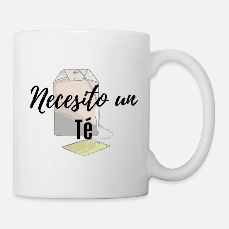 Necesito un té - Mug blanc - blanc