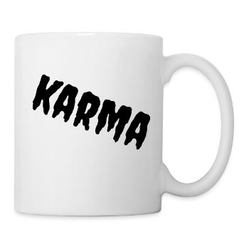 karma - Tasse - Weiß - Rechts