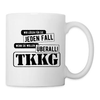 TKKG Titelmusik Logo - Tasse - Weiß - Rechts
