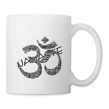 Yoga Namaste - Tasse - Weiß - Rechts