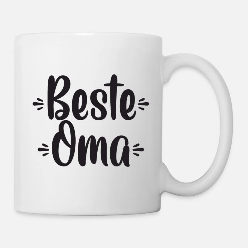 Beste Oma - Tasse - Weiß