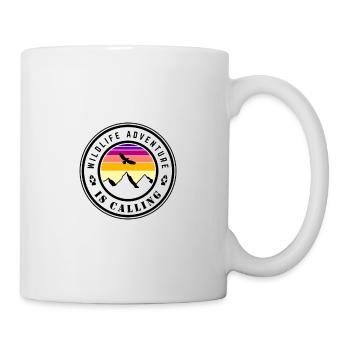 Wildlife adventure is calling - Mug - white - Right