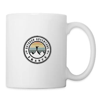 Outdoor Adventure France - Mug - white - Right