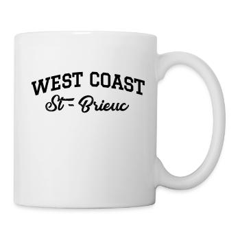 WEST COAST St-Brieuc - Mug blanc - blanc - Droite