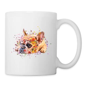 French Bulldog Colorful - Mug - white - Right