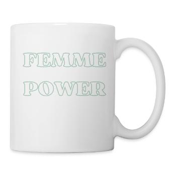 Frauenpower | Für Feministinnen| Gleichheit - Tasse - Weiß - Rechts