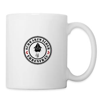 Schwarzwälder Ehrenfrau - Tasse - Weiß - Rechts