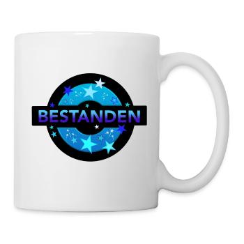 Bestanden Prüfung bestanden Abi Matura - Tasse - Weiß - Rechts