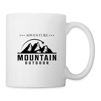 Aventure Montagne Outdoor Montagnes Amoureux de la nature - Mug blanc - blanc - Droite