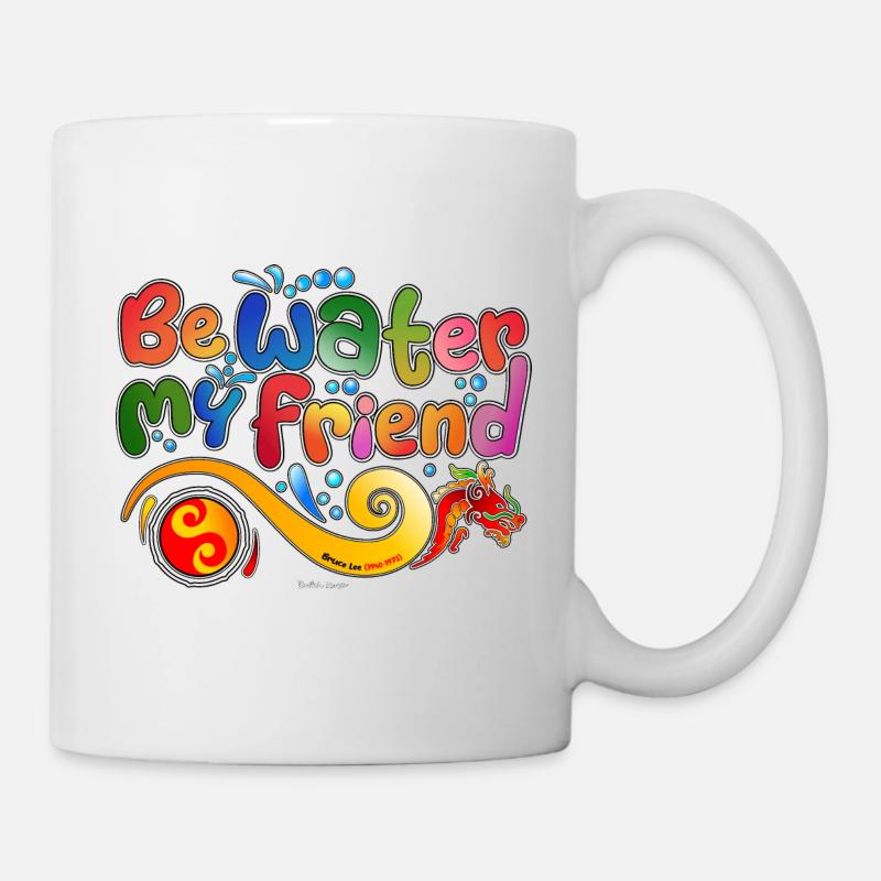 Tribute to Bruce Lee - Mug - white