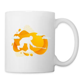 Field hockey hockey zone field hockey players - Mug - white - Right