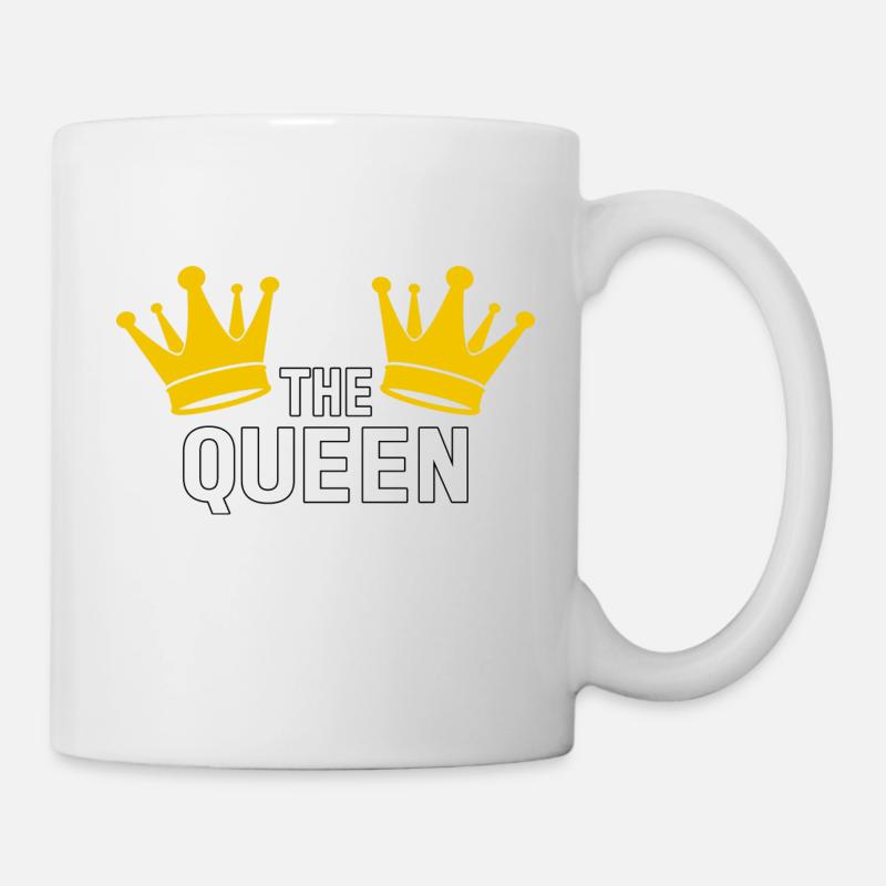 Königin - Tasse - Weiß