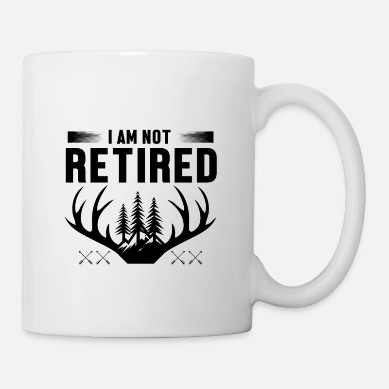 I am not retired - Mug - white