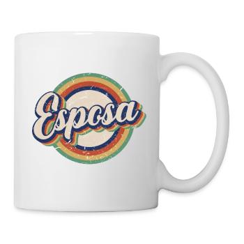 Esposa Retro Wife To Be Bride Couple Wedding Gift - Mug - white - Right