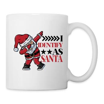 I Identify As Santa 5 - Mug - white - Right