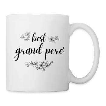 Grand-pere. grand-pere gift - Mug - white - Right