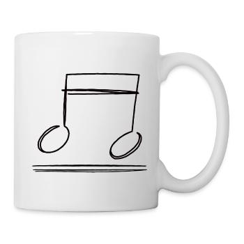 Note - Tasse - Weiß - Rechts