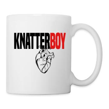 Knatterboy with Heart und rot Aufreißer - Tasse - Weiß - Rechts