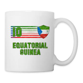 Equatorial Guinea Football Team - Mug - white - Right