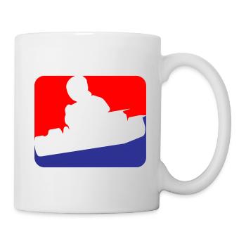 Kart Go-Kart Racing | Colors can be changed - Mug - white - Right