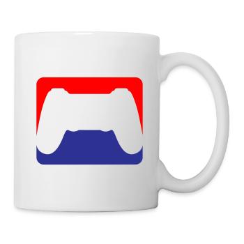 Gaming Gamepad Logo | Colors can be changed - Mug - white - Right