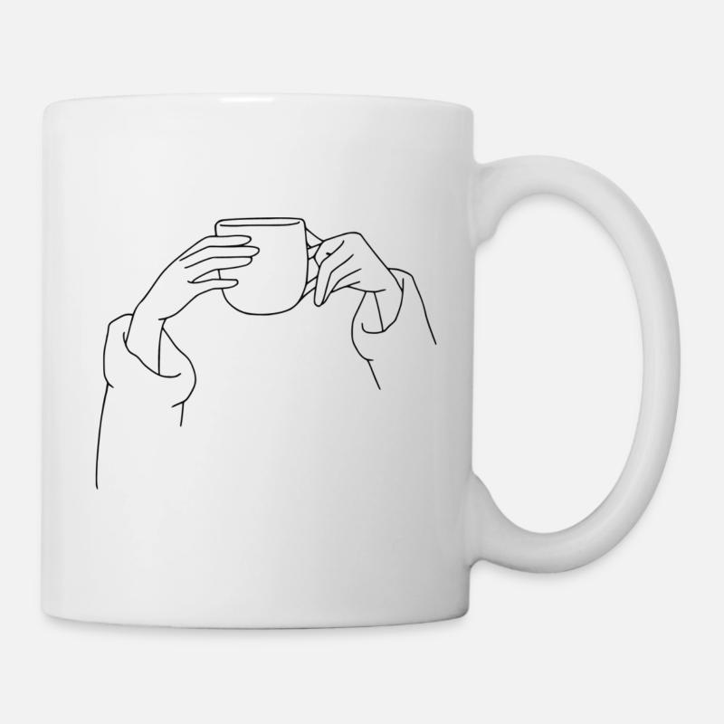 Teebecher - Tasse - Weiß