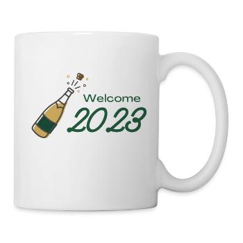 Welcome 2023 Design | Clothing, stickers etc. - Mug - white - Right