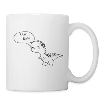Dinosaure - Mug blanc - blanc - Droite