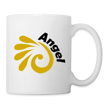 Angel - Tasse - Weiß - Rechts