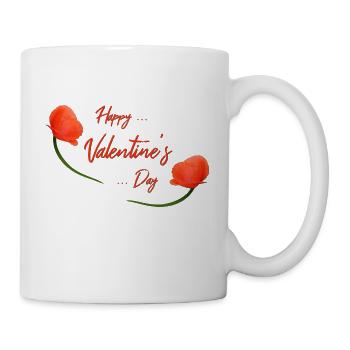 Valentine's Day Poppy - Mug - white - Right