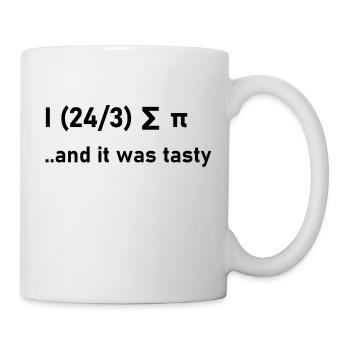 Math Blagues Drôle Cadeau Cadeau Idée Nerd - Mug blanc - blanc - Droite
